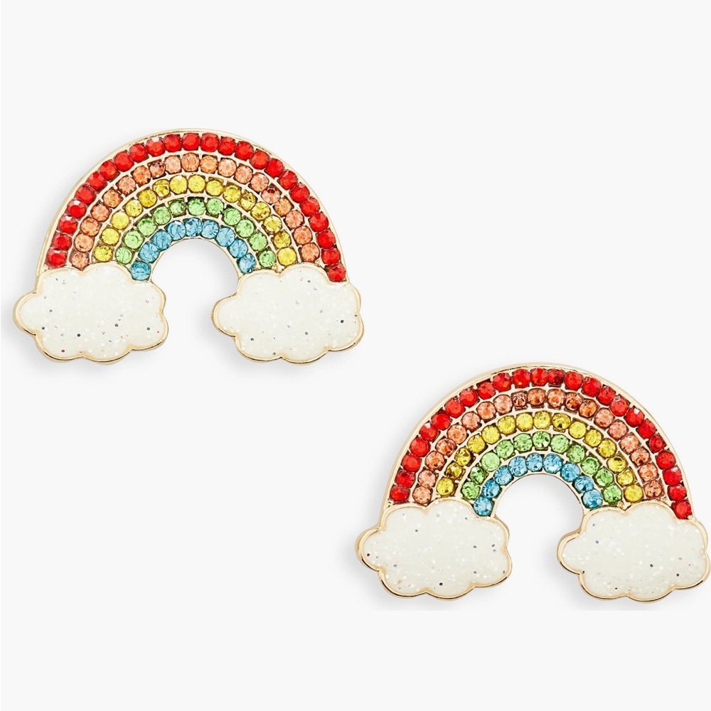 BaubleBar Rainbow Earrings NWT